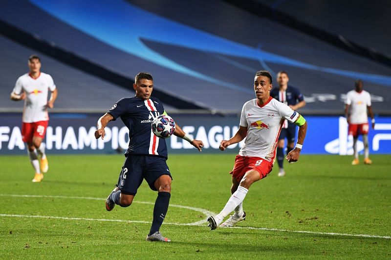 Thiago Silva has been a rock in defence for PSG